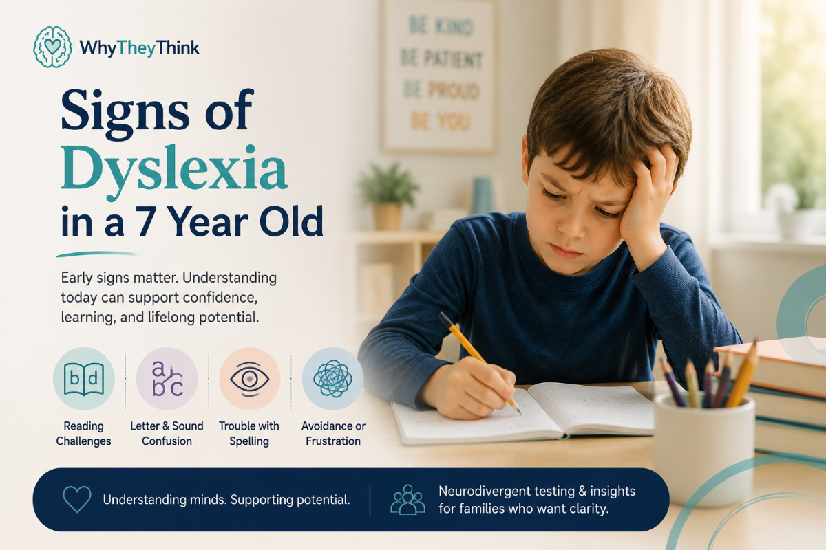 Signs of dyslexia in a 7 year old | WhyTheyThink Blog