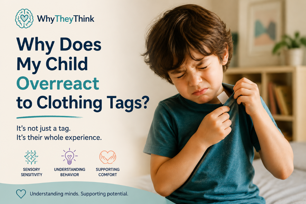 Why Does My Child Overreact to Clothing Tags? | WhyTheyThink Blog